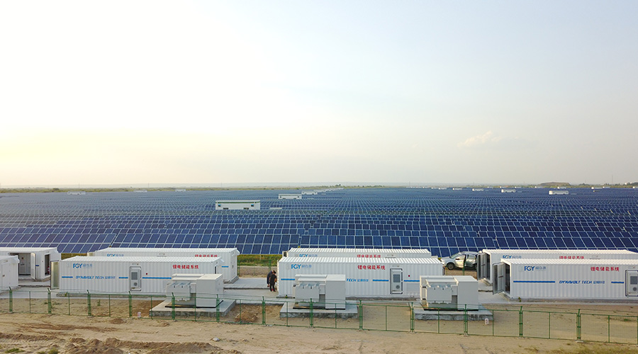国内首个5MW/10MWh，35kV大型地面弃光储能电站（2016）