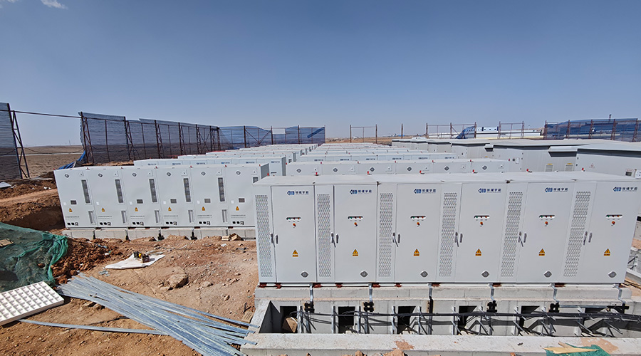 宁夏太阳山泉眼50MW/100MWh液冷一体柜储能项目