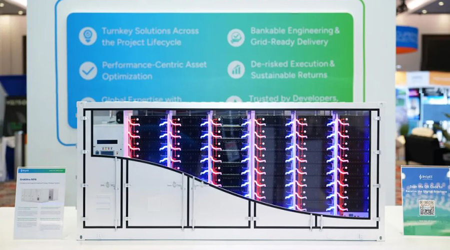 RE 2025｜918博天娱乐发布构网型 浸没式液冷解决方案，为客户打造优质储能资产