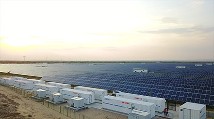 国内首个5MW/10MWh，35kV大型地面弃光储能电站（2016）